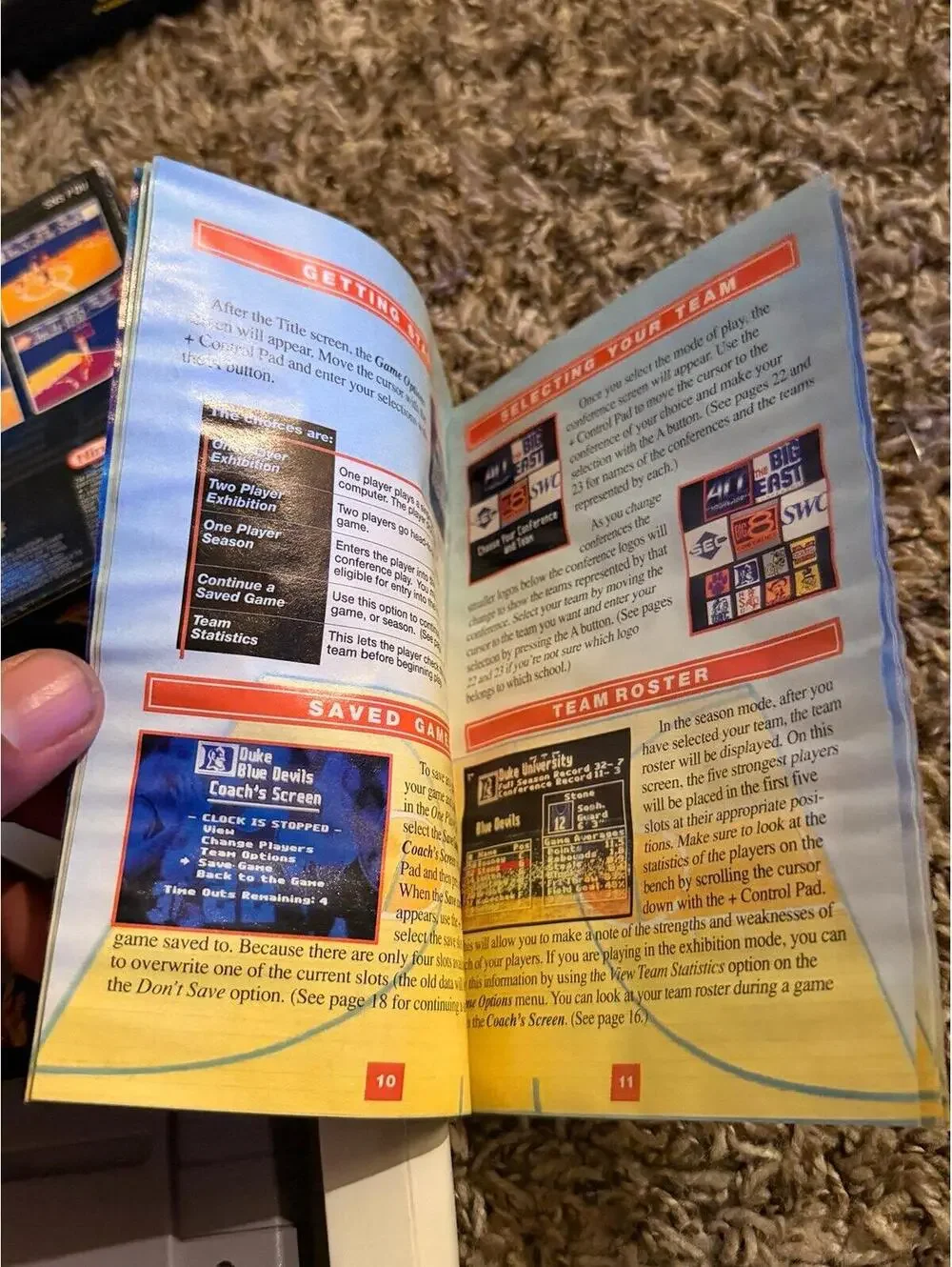 NCAA Basketball for Super Nintendo